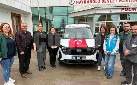 Hayrabolu'da hayırsever iş kadınından evlere şifa taşıyacak bağış