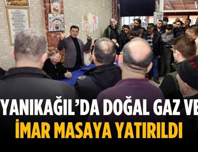 Yanıkağıl’da doğal gaz ve imar masaya yatırıldı
