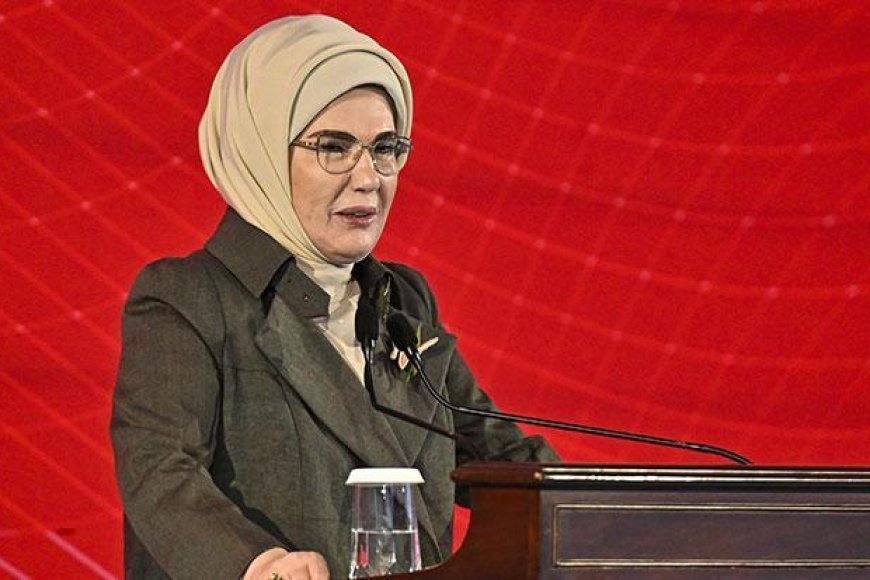 Emine Erdoğan: Küresel krizlerle dolu ve sınamalar gün geçtikçe daha da ağırlaşıyor, bedeli çocuklar ödüyor