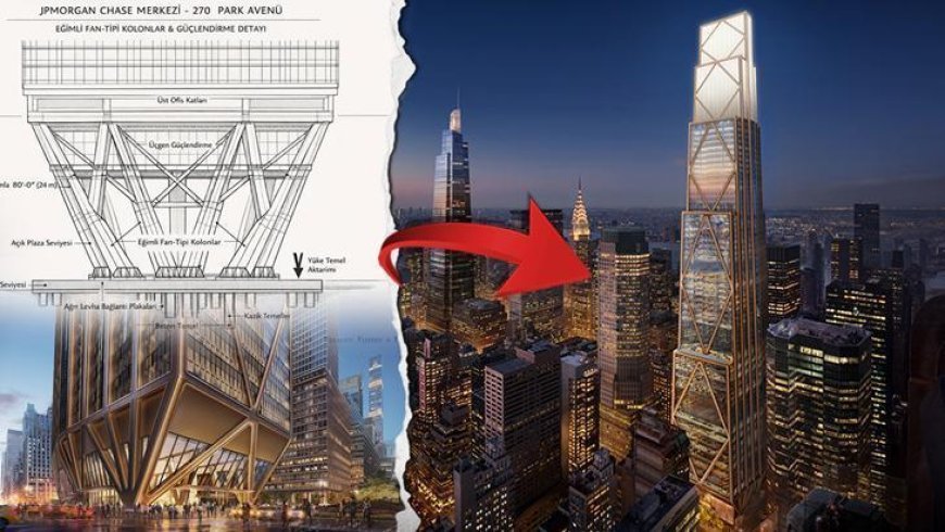 60 katlı gökdeleni kolonsuz ayakta tutuyor! En kötüsü sayılır: 'Binadaki çelik dünyayı 2 kez turlar'