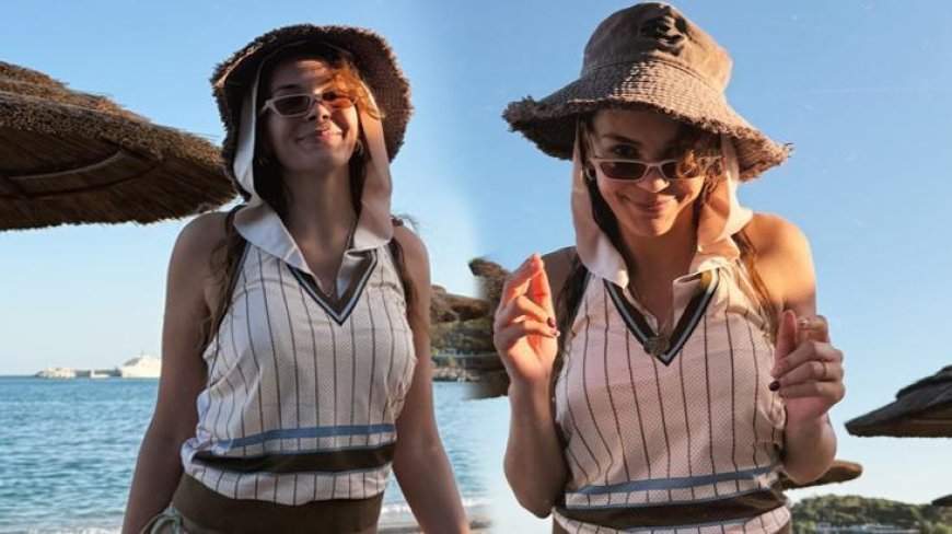 Ebru Şahin ocak ayında denize girdi! 'Profesyonel bir donuş'