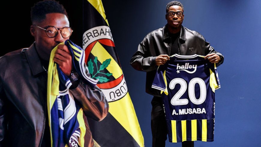 Fenerbahçei Anthony Musaba'yı resmen duyurdu!
