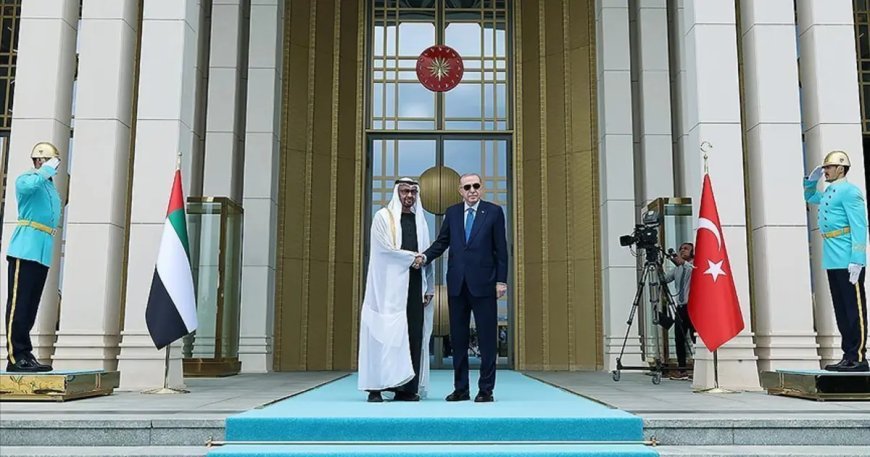 Cumhurbaşkanı Erdoğan, BAE Devlet Başkanı Al Nahyan ile görüştü