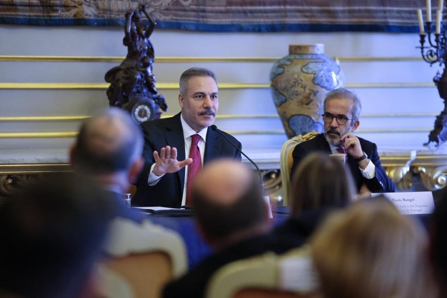 Dışişleri Bakanı Hakan Fidan, Lizbon’da Büyükelçiler Konferansı’na katıldı