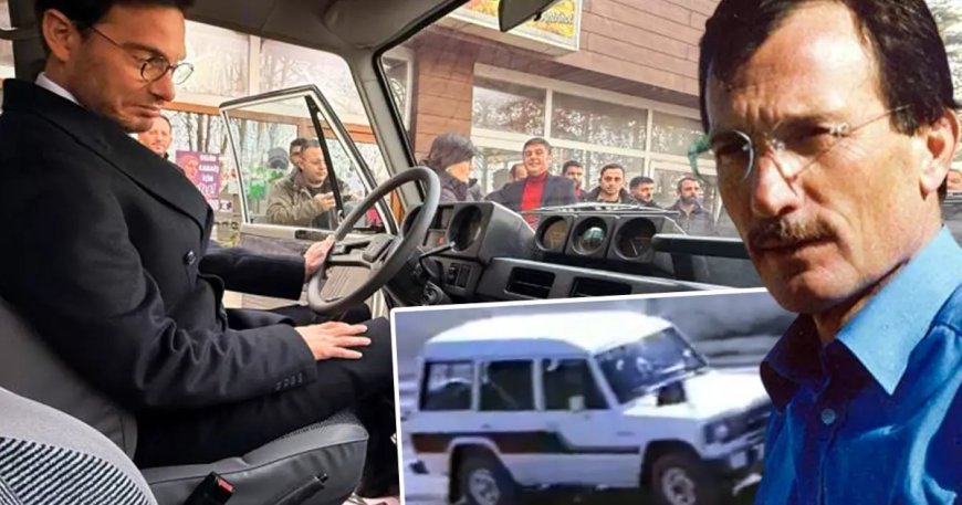 Oğlu sokakta görüp fark etmişti... "Efsane Vali"nin makam aracı 45 yıl sonra geri döndü