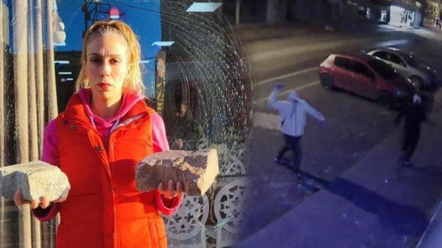 Kız kardeşlerin iş yerine taşlı saldırı! 3 kişinin kimliği belli oldu