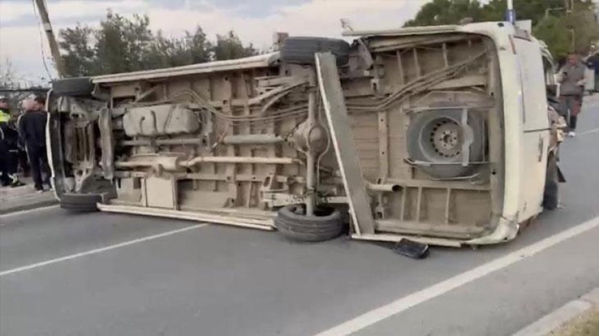 Hatay Arsuz'da zincirleme kaza! 1’i ağır 11 yaralı