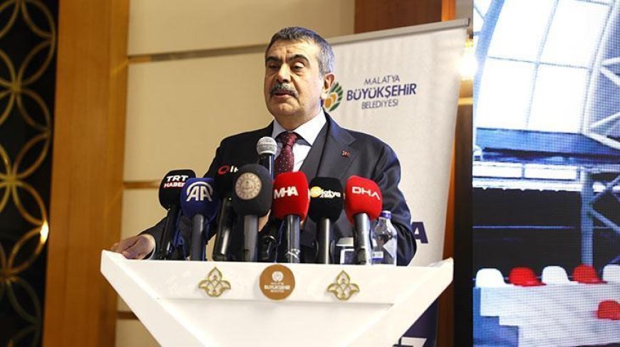 Bakan Tekin, Malatya'da konuştu! 'Başka bir milletin başarabileceği bir iş değil'