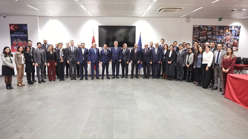 Ticaret Bakanı Ömer Bolat'tan Brüksel'e resmi ziyaret