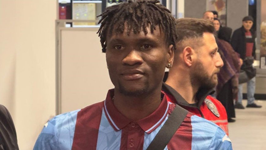 Trabzonspor'un yeni transferi şehre geldi! İşte ilk sözleri...