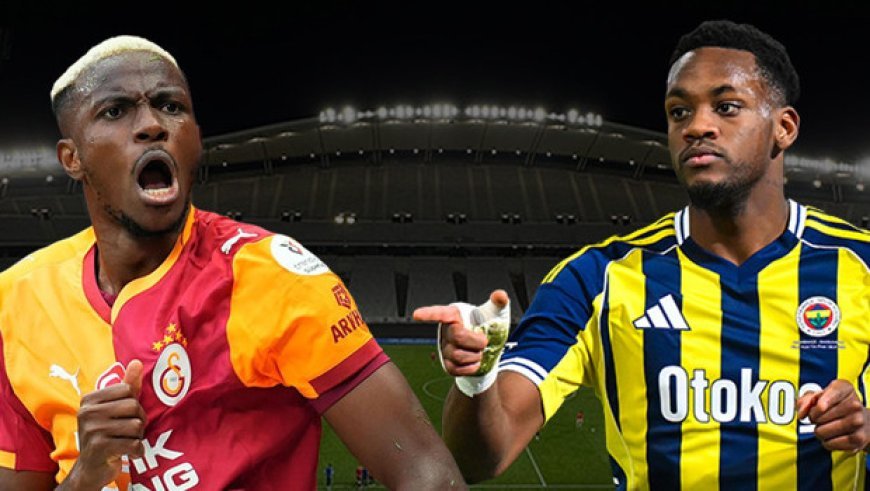 Meteoroloji'den Süper Kupa'daki Galatasaray - Fenerbahçe derbisi için hava durumu uyarısı