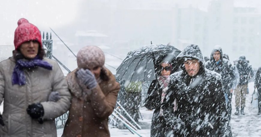 Lapa lapa kar, fırtına, yağmur geliyor. AKOM tarih verdi, Sıcaklık 10 derece düşecek