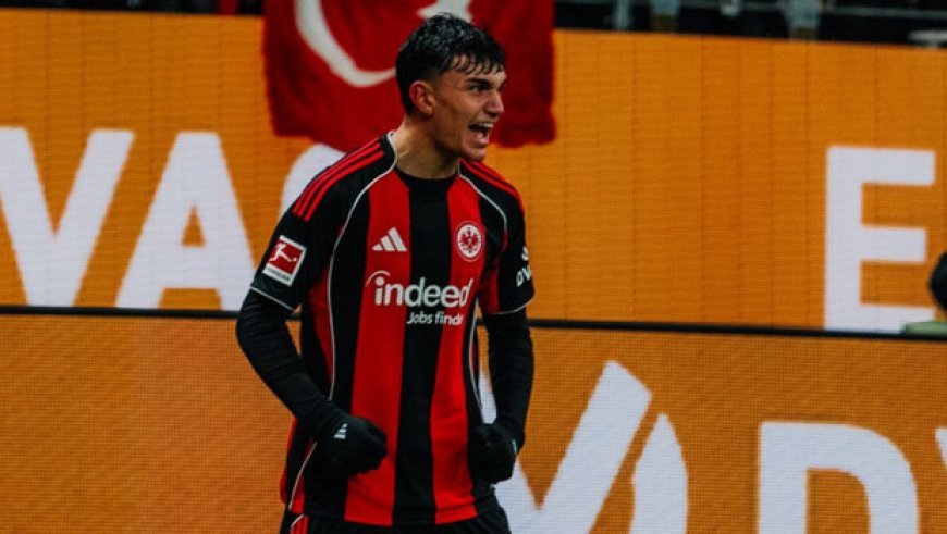 Can Uzun gol attı, Eintracht Frankfurt 90+6'da galibiyeti kaçırdı!