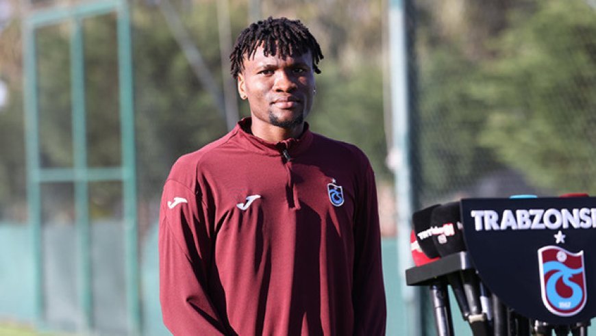 Trabzonspor'un yeni transferi Chibuike Nwaiwu'dan Onuachu açıklaması!