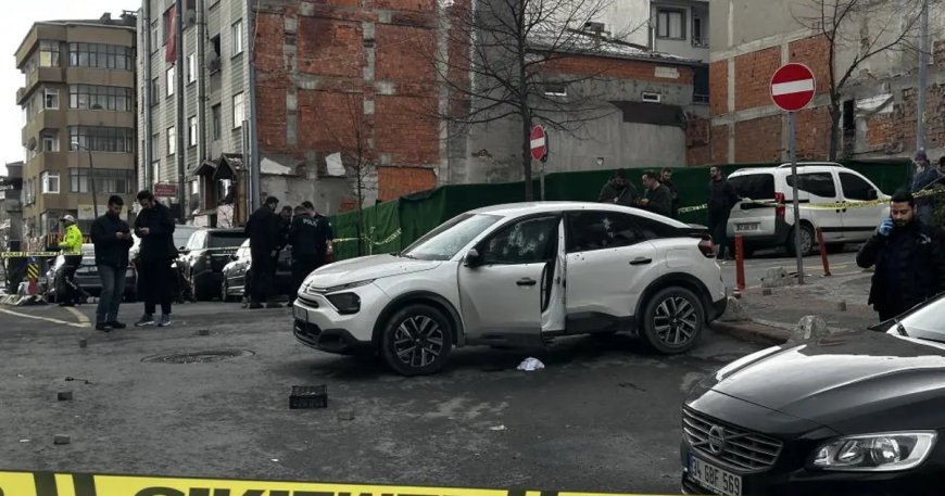 Kağıthane'de kanlı pusu. 26 yaşındaki Burak aracında öldürüldü