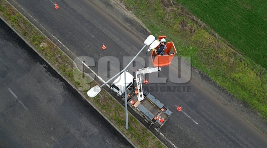 Trakya'da sokak aydınlatmalarında LED dönüşüm süreci başladı