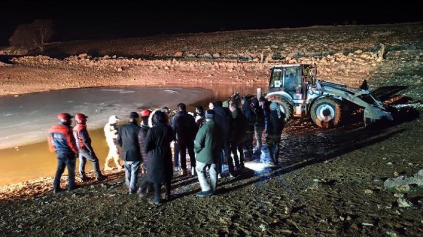 Buz tutan gölette ayak izleri ekipleri harekete geçirdi! Kaybolan 2 çocuk için zamana karşı yarış