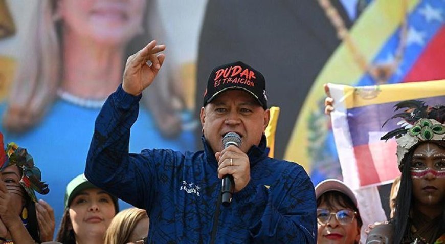 Venezuela İçişleri Bakan Cabello'dan Maduro açıklaması! 'Özgür olana dek dinlenmeyeceğiz'