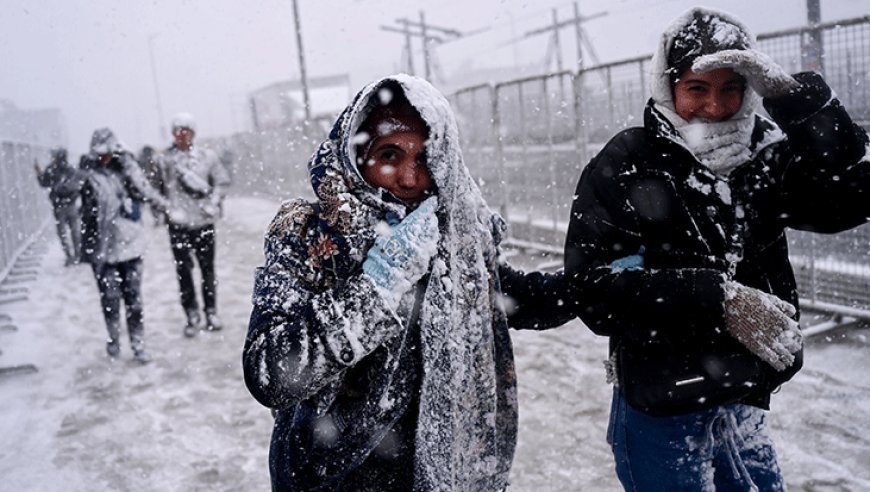 Son dakika... Meteoroloji'den İstanbul'a bir uyarı daha! Karla birlikte etkili olacak