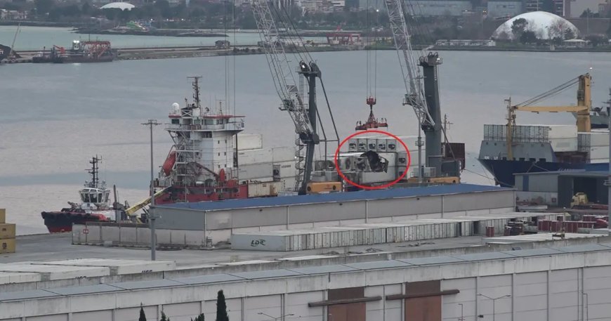 Drone saldırısına uğrayan gemi Samsun Limanı’na sığındı