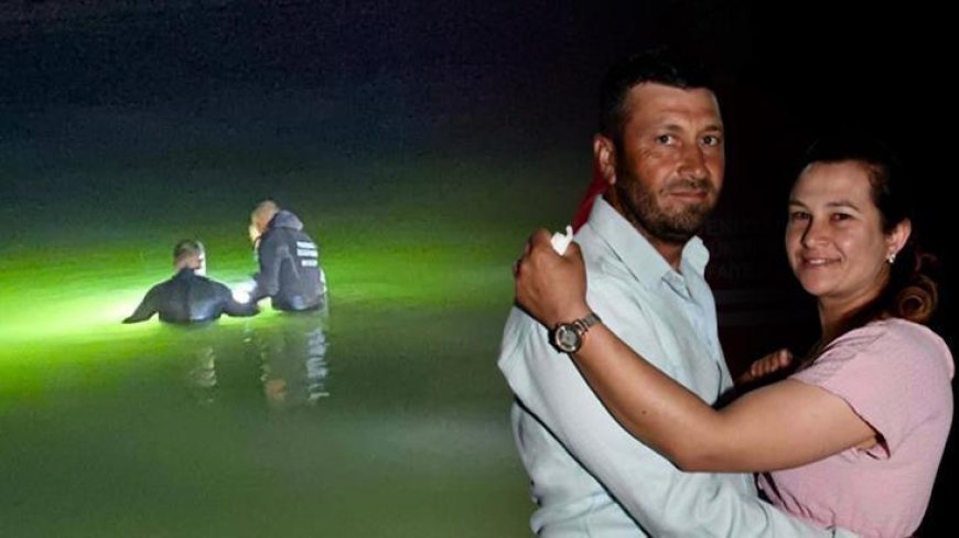 Cinayet şüphesiyle tutuklandı! Kocasını kurtarmak için gölete girdiğini iddia etmişti