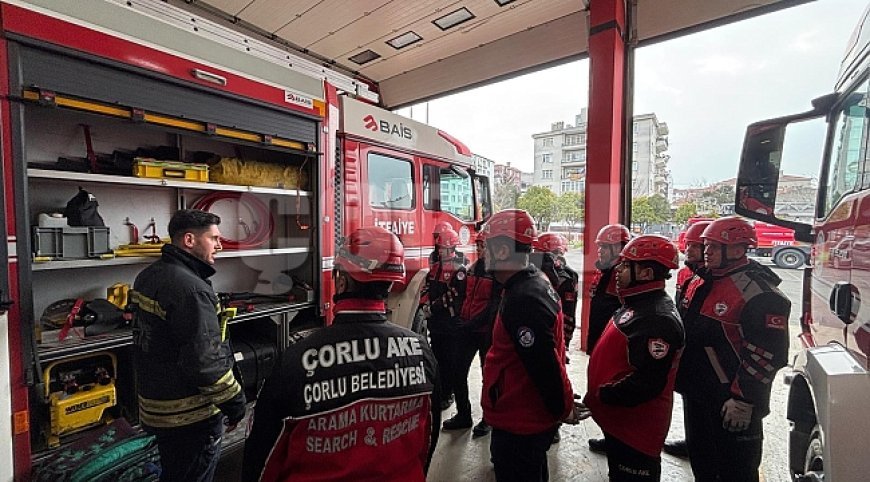 Çorlu AKE, Yangınlara Karşı Sahada Gücünü Artırıyor