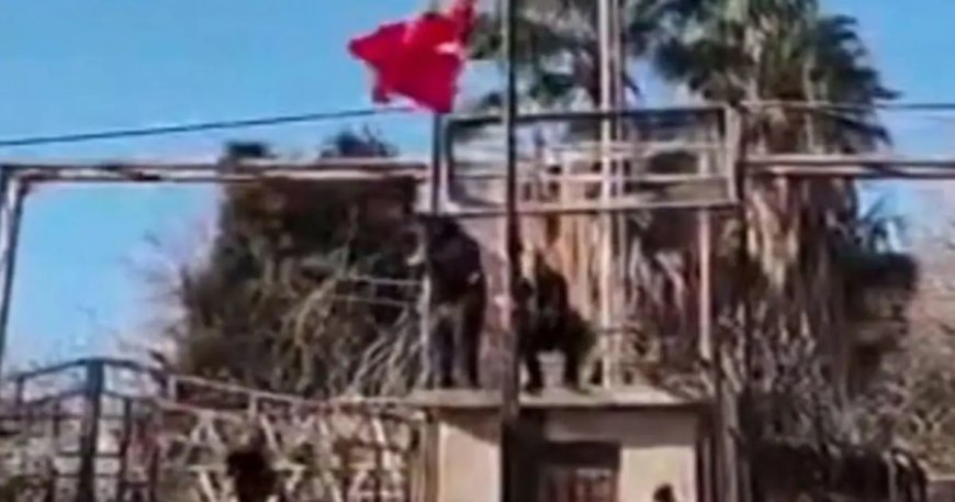 Bayrak indirme provokasyonuna tepkiler çığ gibi.  "Hain saldırı karşılık bulacaktır"