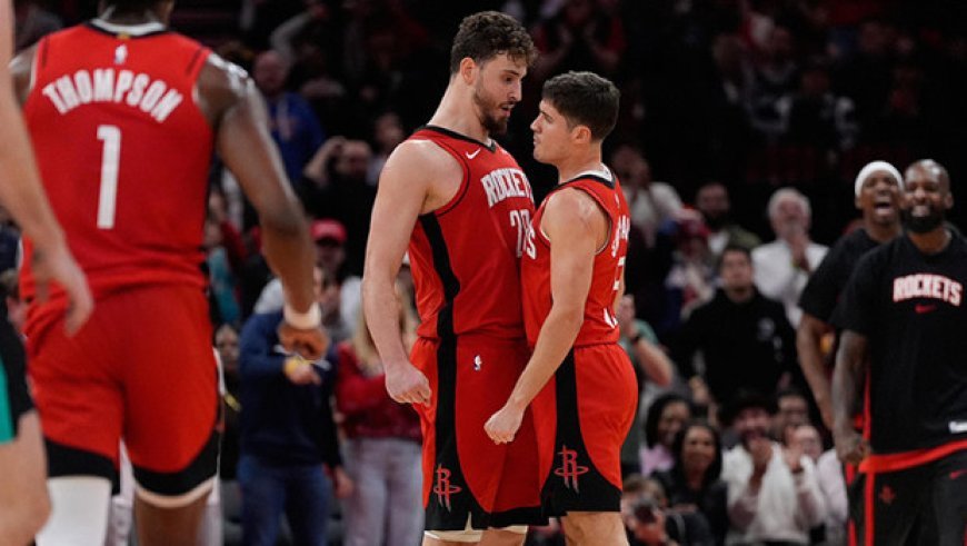 Alperen Şengün 'triple-double'ın eşiğinden döndü