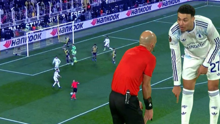 Fenerbahçe - Aston Villa maçına damga vuran an: Gol iptal edildi!
