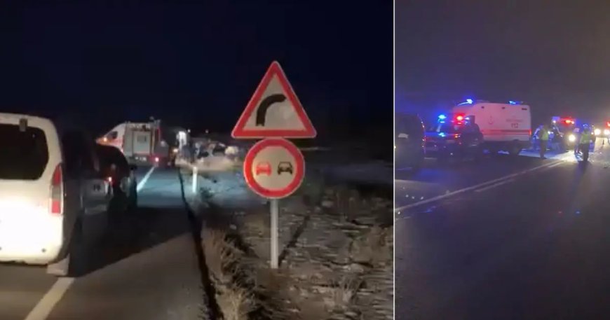 Mardin'de otomobil ile hafif ticari araç çarpıştı. 3 ölü, 2 yaralı