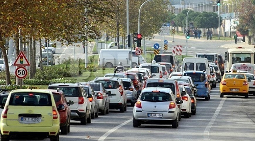 Tekirdağ’da trafiğe kayıtlı taşıt sayısı 384 bin 344’e ulaştı