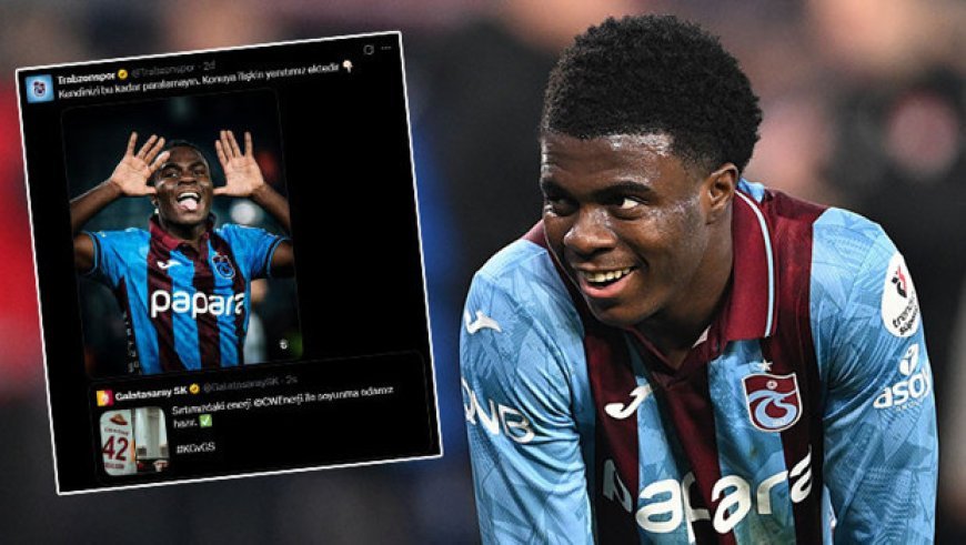 Trabzonspor'dan Galatasaray'a flaş Oulai göndermesi!
