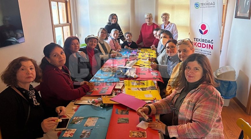 KADINLARA SANATLA FARKINDALIK ATÖLYESİ