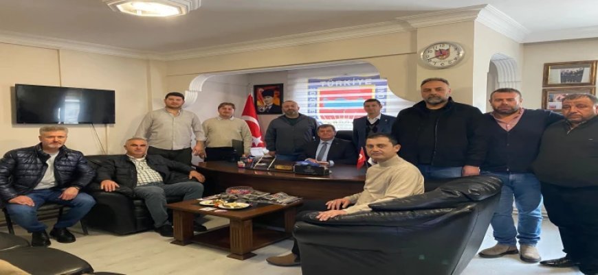 Çerkezköy Şoförler Odası’nda yeni yönetim görev bölümü yaptı