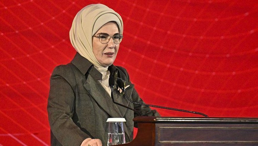 Emine Erdoğan: Küresel krizlerle dolu ve sınamalar gün geçtikçe daha da ağırlaşıyor, bedeli çocuklar ödüyor