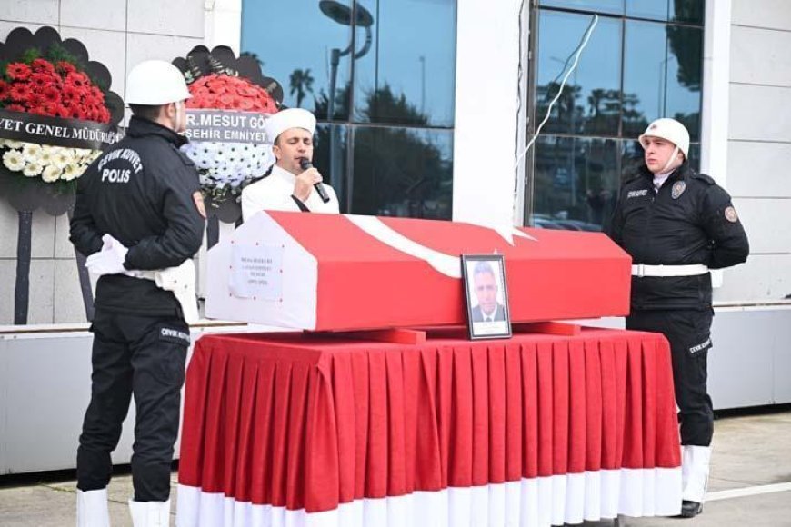 Samsun'da vefat eden polis başmüfettisinin cenazesi toprağa verildi