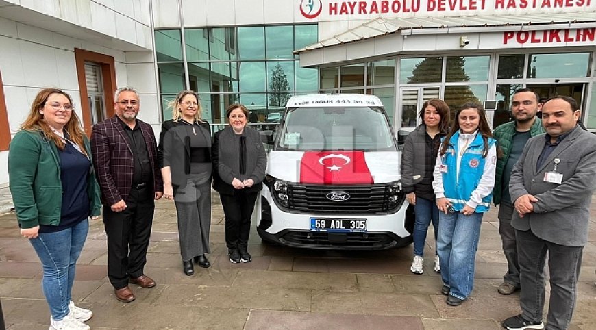 Hayrabolu'da hayırsever iş kadınından evlere şifa taşıyacak bağış