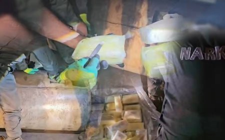 Şırnak'ta zehir tacirlerine operasyon. Kilolarca metamfetamin ele geçirildi
