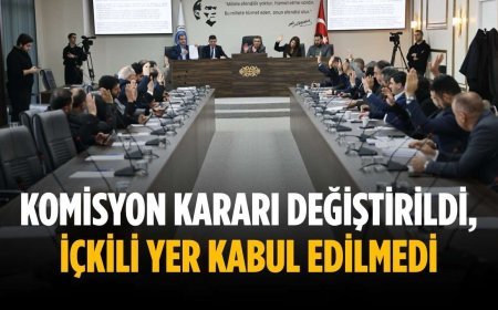 Komisyon kararı değiştirildi, içkili yer kabul edilmedi