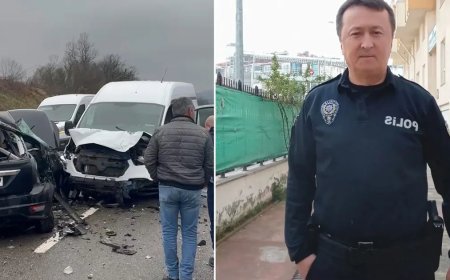Polis memuru emekliliğine 4 gün kala kazada hayatını kaybetti