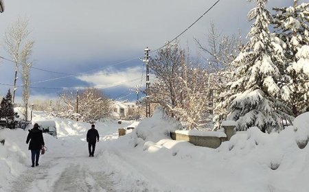 Bilgöl'de eğitime kar engeli