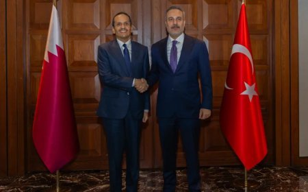 Hakan Fidan, Katarlı mevkidaşı Al Sani ile görüştü