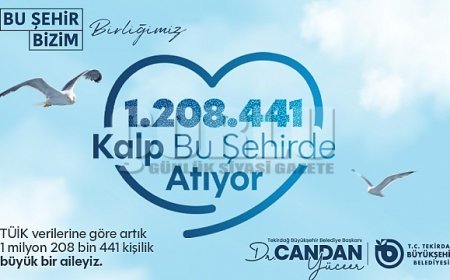 CANDAN BAŞKAN: “TEKİRDAĞ BÜYÜYOR, HİZMET KALİTEMİZ ARTIYOR”