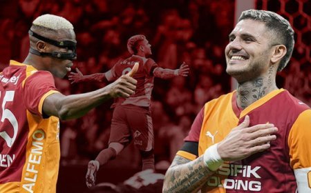 Galatasaray-Eyüpspor maçında sahne golcülerin: Icardi yine rekor kırdı, Osimhen ilk kez başardı!