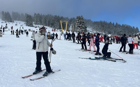 Uludağ'da Sevgililer Günü yoğunluğu