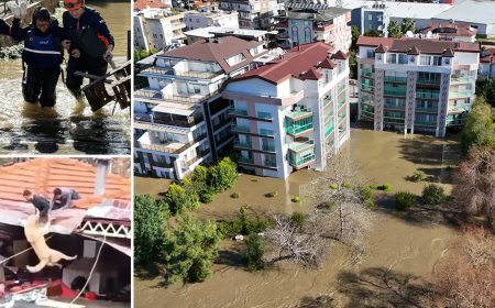 Alanya ve Köyceğiz'de taşkın alarmı. Baraj maksimum seviyeye ulaştı, bir işletme sele kapıldı