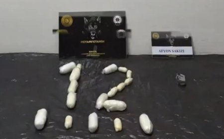 Kapsül halinde 88 parça uyuşturucu yutan şüpheliler tutuklandı