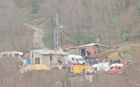 Zonguldak'ta maden ocağında göçük. Mahsur kalanlar var