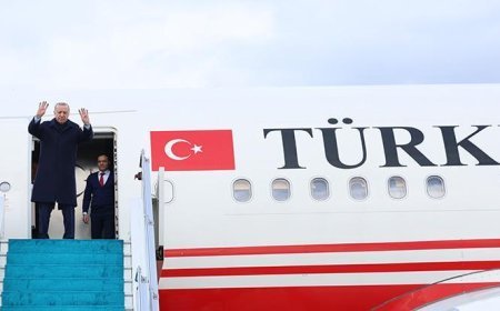 Cumhurbaşkanı Erdoğan Etiyopya'ya gitti