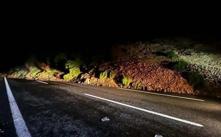 İstanbul-İzmir Otoyolu'nda toprak kayması! Yol ulaşıma kapatıldı